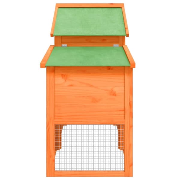 Hönshus brun 186,5x58,5x113 cm massiv furu - Hönshus - Hönhus - Home & Living
