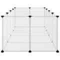 Miniatyrbillede 5 af 8: Lille dyrebur 144x74x46,5 cm PP og stål transparent - Dyrebur - Dyrebure - Home & Living