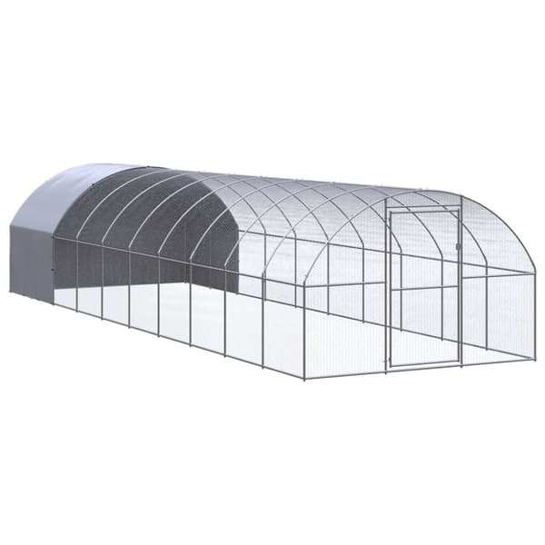 Hønsehus 3x10x2 m galvaniseret stål - Hønsehus - Hønsehuse - Home & Living