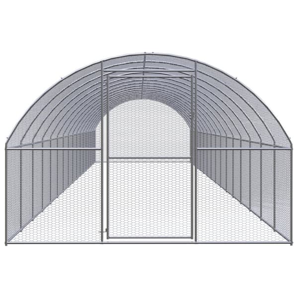 Hønsehus 3x16x2 m galvaniseret stål - Hønsehus - Hønsehuse - Home & Living
