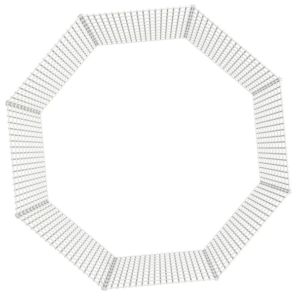 8-panels kaninbur 54x100 cm galvaniseret jern - Kaninbur - Kaninbure - Home & Living