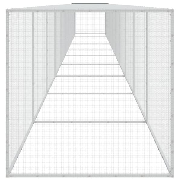 Hönsbur med tak antracit 1003x98x90 cm galvaniserat stål - Hönshus - Hönsbur - Home & Living