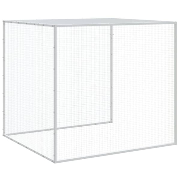 Hönsbur med tak antracit 1003x98x90 cm galvaniserat stål - Hönshus - Hönsbur - Home & Living