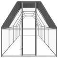 Pikkukuva 2 / 5: Ulkotilan kanahäkki 2x10x2 m galvanoitu teräs