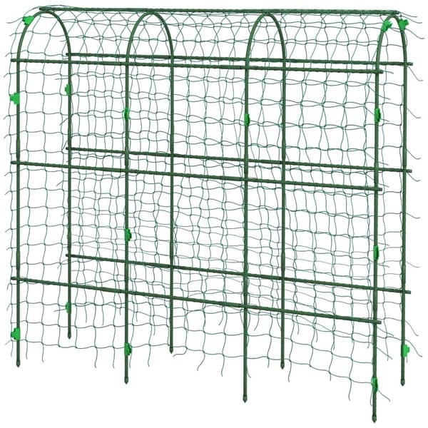 Rootz Large Bue Fuglenet - Klatrebue - Haveespalier - Nem montering - Holdbart stål - 43cm x 182cm x 183cm