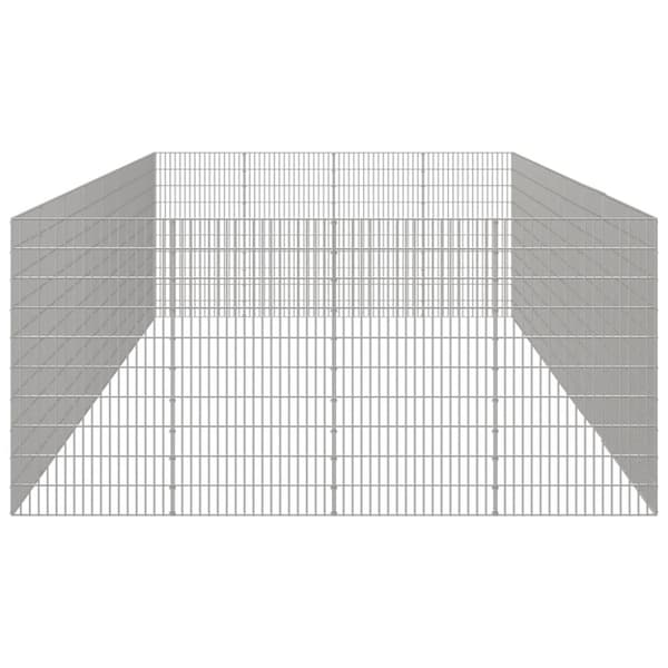 Eläinhäkki Free Range 24-paneelia 54x100 cm galvanoitu rauta