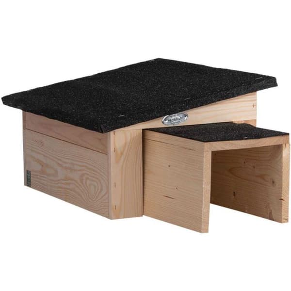 Träskydd för igelkott - Esschert Design - Furu - Utomhus - Liten - 37,5x30x20 cm