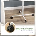 Miniatyrbild 5 av 10: Rootz Bird Table - Bird Abborre Stativ - Papegoja Lekställ - Stål & Trä - 2 skålar i rostfritt stål - Bärbar - 60cm x 138cm