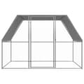 Miniatyrbild 2 av 2: Hönsbur för utomhusbruk 3x2x2 m galvaniserat stål