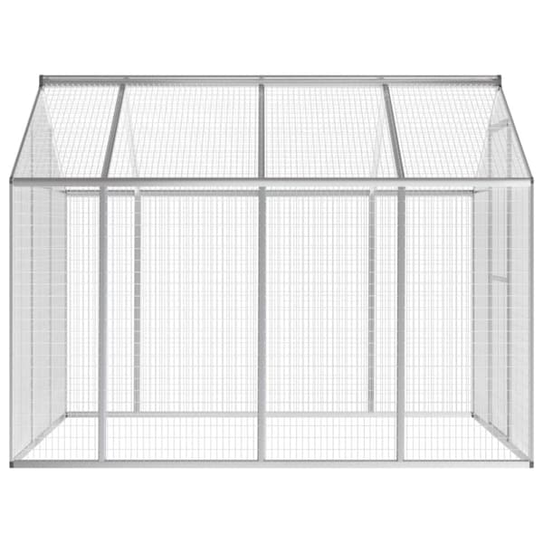 Voljär utomhusbruk aluminium 178x242x192 cm