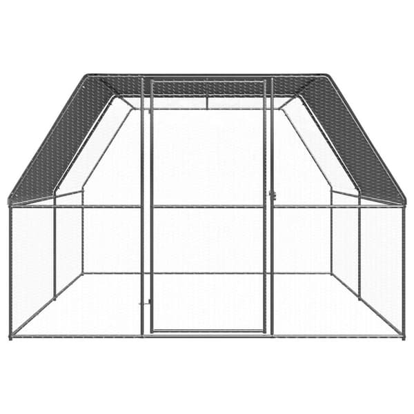 hønsegård 3x4x2 m galvaniseret stål