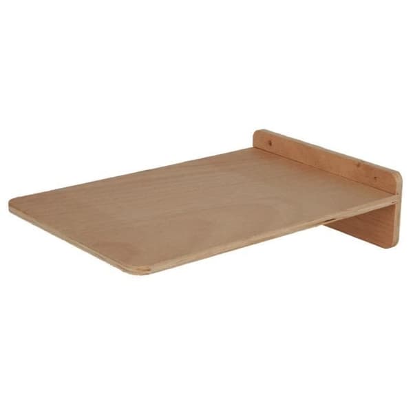 Kerbl Nature träterrass för gnagare - beige - 30x20 cm
