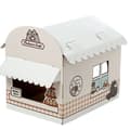 Miniatyrbild 2 av 6: Kattens hus 100% kartong att montera själv pusheen catfé - café bistro katt Puckator