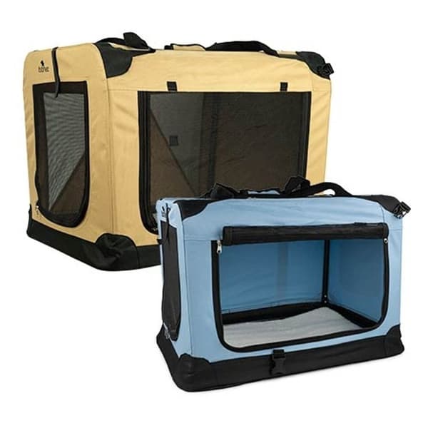 Fällbara nätburar - Resa med en hund eller katt CAGE DE CAMEL CAGE MONETA 81x58x58x58 cm.