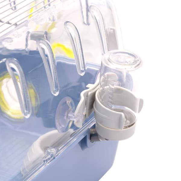Modulbur för hamstrar - Ferplast - Combi 2 - Lekyta - Blå - 79,5 cm x 29,5 cm x 26,3 cm