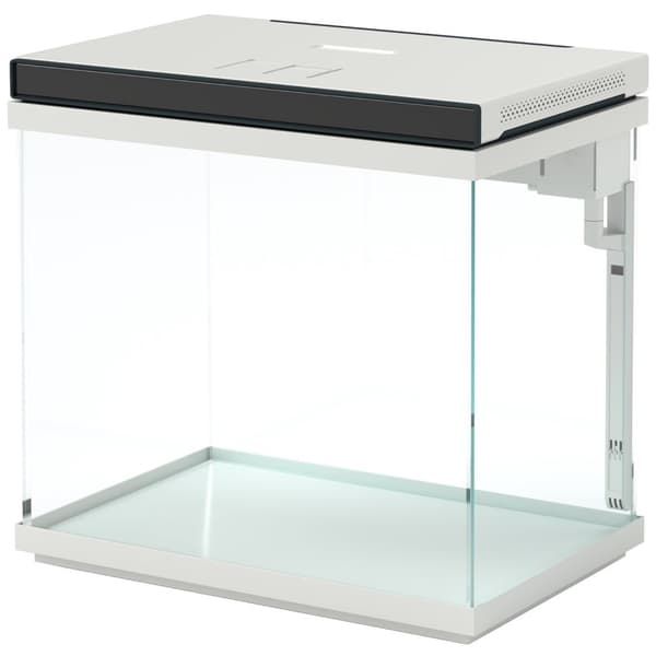 Rootz 26 liter akvariumsæt - fisketank - LED tændt akvarium - stille drift - 38 cm x 26 cm x 37,6 cm