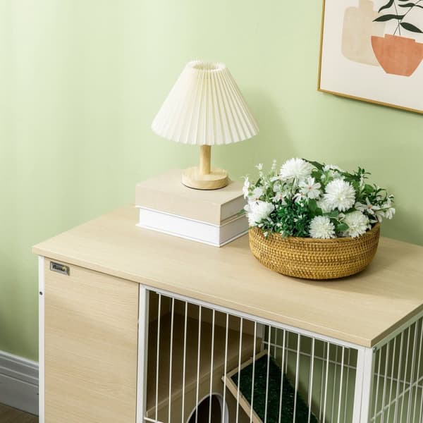 Rootz Rabbit Cage Hutch - Kanin koti pyörillä - Pieni lemmikkitalo - Helppo puhdas lokero - 78 cm x 52,5 cm x 76,5 cm