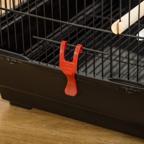 Rootz Bird Cage - Aviary - Parrot Cage - Tilava ja turvallinen muotoilu - 46 cm x 36cm x 100cm