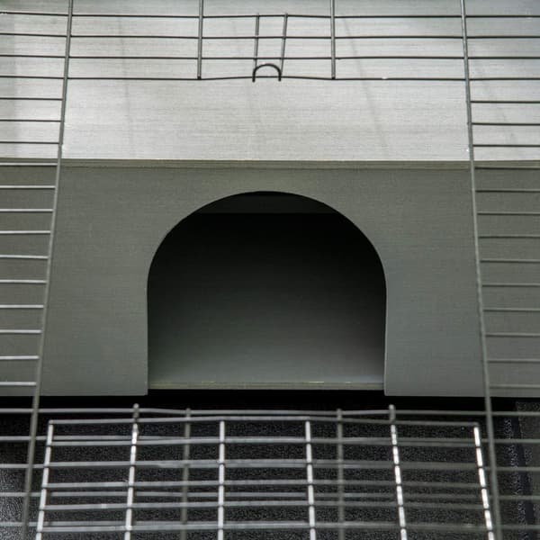 Rootz Rabbit Hutch - Shelter - Ulkona Cage - Waterer - Mukava elinympäristö - 90 cm x 53cm x 50 cm