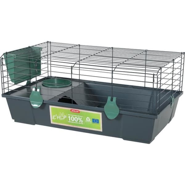 Trådbur - Zolux - Ehop - 80cm - Ekodesignad - För marsvin