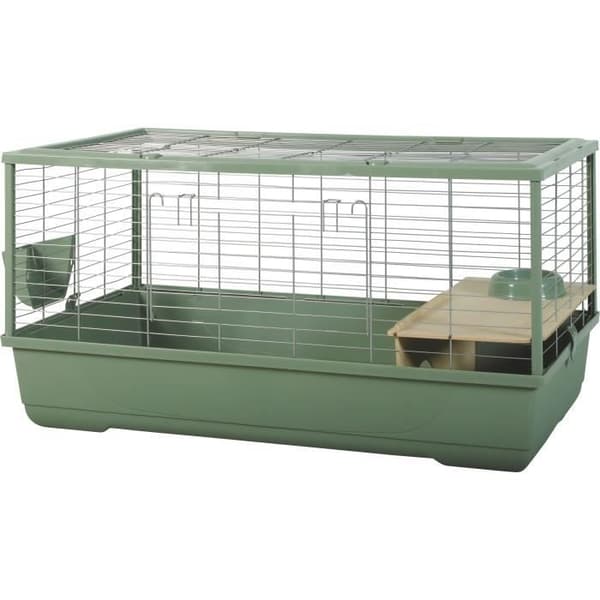 Bur för marsvin/kanin - Neolife - Connect 100 cm - Grön - Återvunnen plast - 51 cm höjd