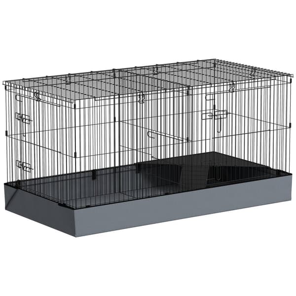 Rootz 2 -i -1 dvärghamsterbur - Small Animal Cage - PET -hölje - Vattentät tyg - 121 cm x 61 cm x 61 cm