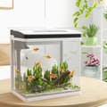 Pikkukuva 2 / 7: Rootz Aquarium - Fish Tank - vesistöllinen elinympäristö - Sisältää LED -valon ja suodattimen - 38 cm x 26cm x 39,5 cm