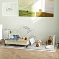 Miniatyrbillede 3 af 10: Rootz Small Animal Cage - Kæledyrskabel - 2 -niveau design - Rummelig tilbagetog - 173 cm x 88 cm x 63 cm