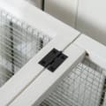 Miniatyrbild 4 av 7: Rootz Small Animal Stable - Dwarf Rabbit House - Guinea Pig Cage - Lätt rörlighet - 108 x 58 x 73,5 cm