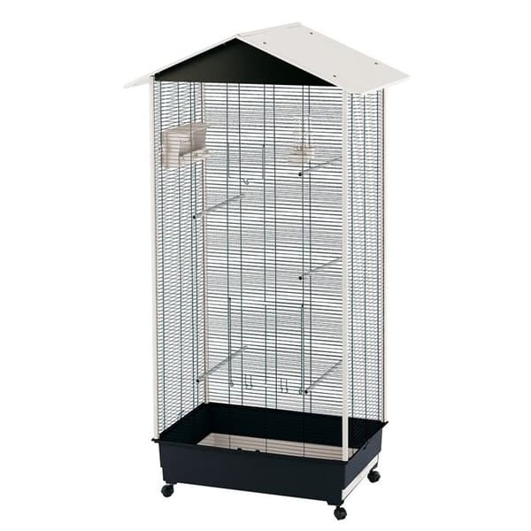 Fågelbur och voljär - Ferplast - Nota - Plast - 82x58xh166cm - Grå