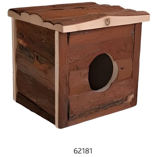 Tillbehör för gnagare - Trixie - Maison Jerrik - Brun - Plast - 15x14x15 cm