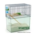 Miniatyrbild 3 av 3: Bur - Habitat XL - Gerbils och Degus - Grön - Plast - 70x37x56 cm