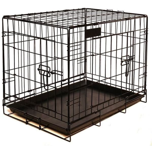RIGA Hundbur - Storlek M - Svart - 79 cm