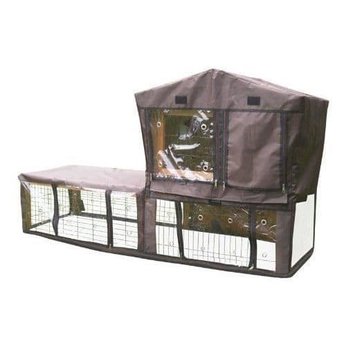 Skyddsöverdrag för hutch - Bunny Business - Bf2 - Brun - Olika typer - För kaniner