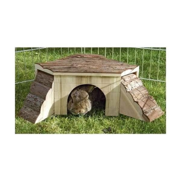 Maison Nature med ramp för gnagare - 37x37x16cm - KERBL