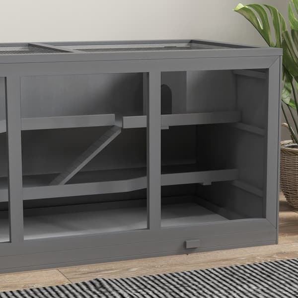 Lille Dyrebure, 115x57x55 cm, Grå