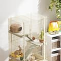 Miniatyrbillede 8 af 9: Lille Dyrebure, 69x44x120 cm, Beige