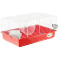 Miniatyrbillede 2 af 6: Hamsterbur 46*29*23 cm - Et hjul, en foderautomat, et hus, et vandtrug - FERPLAST
