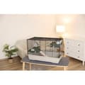 Miniatyrbillede 6 af 6: 3-etagers bur til små gnavere 80*45*53 cm - FLAT NATURE - KERBL