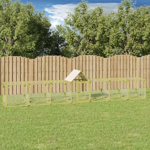 Hönshus 700x100x150 cm impregnerad massiv furu