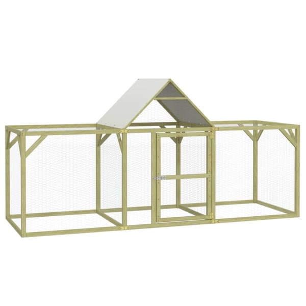 Hönshus 300x100x150 cm impregnerad massiv furu