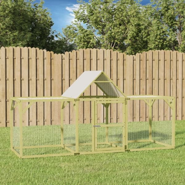 Hönshus 300x100x150 cm impregnerad massiv furu