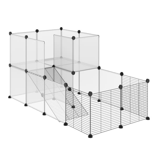 Litet djurbur, 27 paneler, 140 x 70 x 70 cm, Transparent,140x70x70 cm, Klar