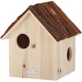Miniatyrbild 1 av 2: Ekorrebo för ekorrar med tak av bark