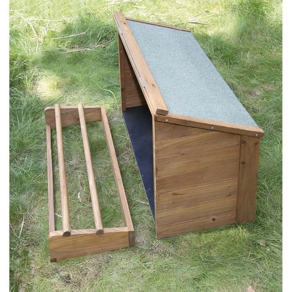 Träholkar - MAB - MAB-82807 - 85x37x48 cm - Enkel montering - Utomhus