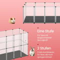 Miniatyrbillede 3 af 6: Rootz Small Animal Enclosion - Playpen - Pet Hence - Vandtæt - Let at rengøre - 125 cm x 63 cm x 42 cm