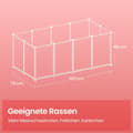 Miniatyrbild 6 av 6: Rootz Small Animal Inclosure - Playpen for Hamsters - Golvpaneler - Vattentät yta - 143 cm x 73 cm x 46 cm