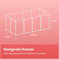 Pikkukuva 6 / 6: Rootz Pienin eläinkotelo - PlayPen lattiapaneeleilla - Hamster Cage - Vedenpitävä pinta - 145 cm x 73 cm x 57cm
