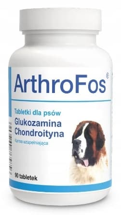 DOLFOS ArthroFos Glukosamin Kondroitin för hundleder 90 tabletter