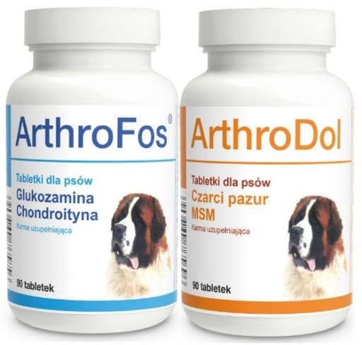 DOLFOS ArthroFos Glukosamin Kondroitin för hundleder 90 tabletter